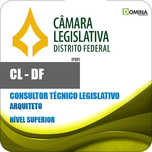 Apostila CL DF 2018 Consultor Tec Legislativo Arquiteto
