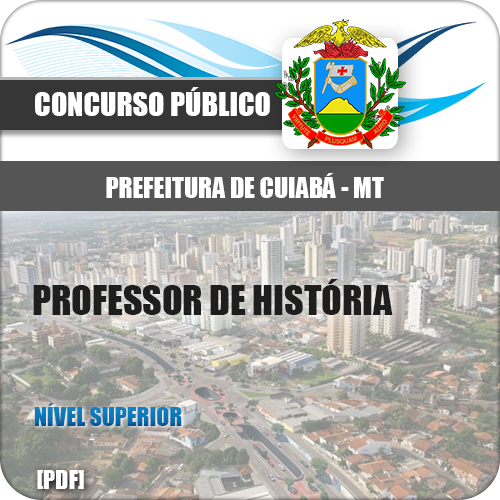 Apostila Cuiabá MT 2018 Professor de História