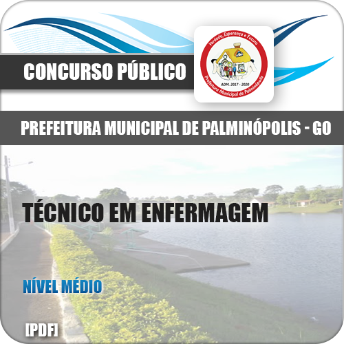 Apostila Palminópolis GO 2018 Técnico em Enfermagem