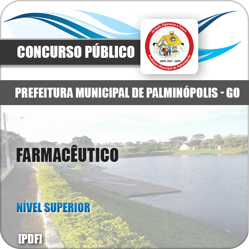 Apostila Palminópolis GO 2018 Farmacêutico