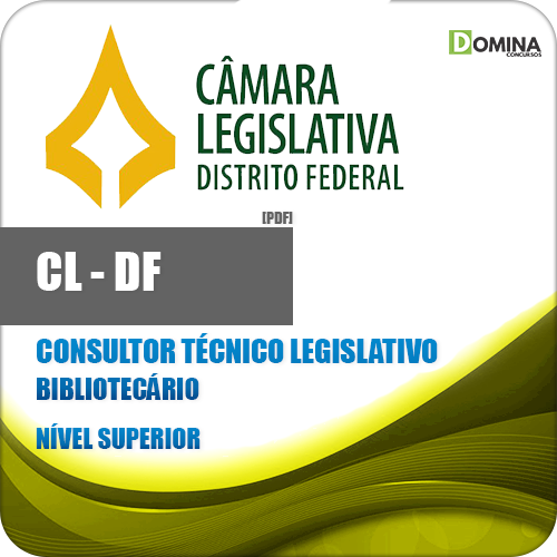 Apostila CL DF 2018 Consult Tec Legisla Bibliotecário