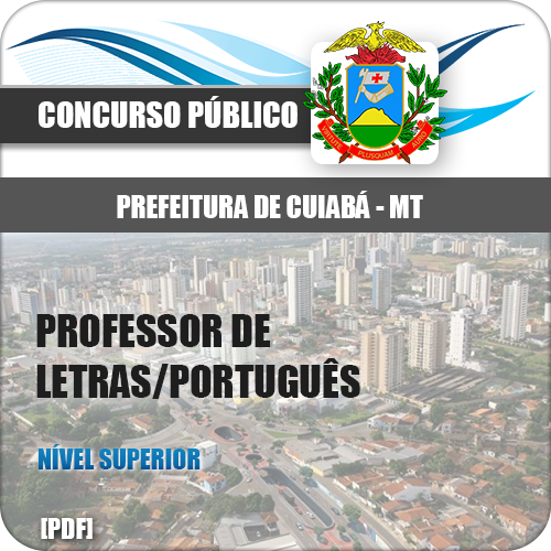 Apostila Cuiabá MT 2018 Professor Letras Português