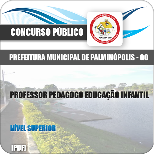 Apostila Palminópolis GO 2018 Prof Pedagogo Edu Infantil