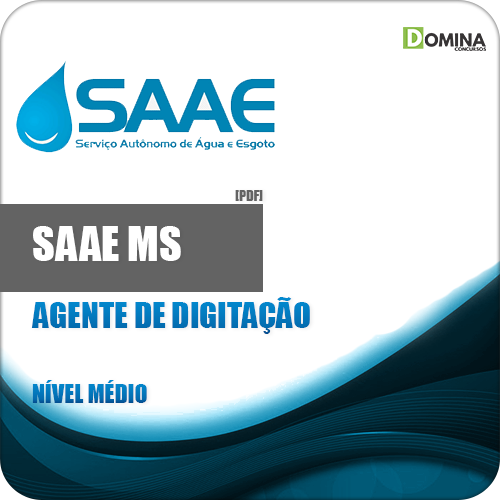 Apostila SAAE Costa Rica MS 2018 Agente de Digitação