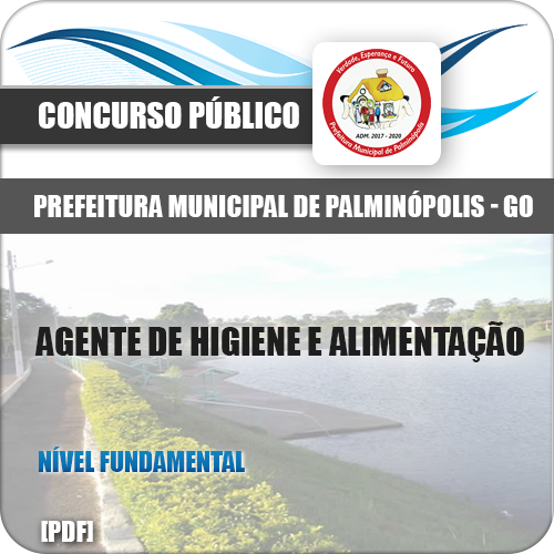 Apostila Palminópolis GO 2018 Agente Higiene Alimentação