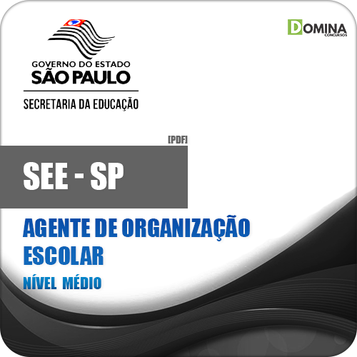 Agente Organização Escolar Concurso SEE SP 2018