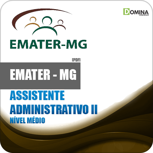 Apostila EMATER MG 2018 Assistente Administrativo II