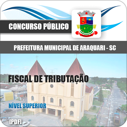 Apostila Pref Araquari SC 2018 Fiscal de Tributação