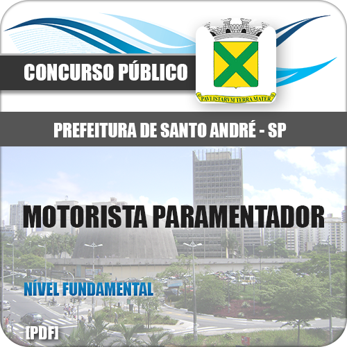 Apostila Santo André SP 2018 Motorista Paramentador