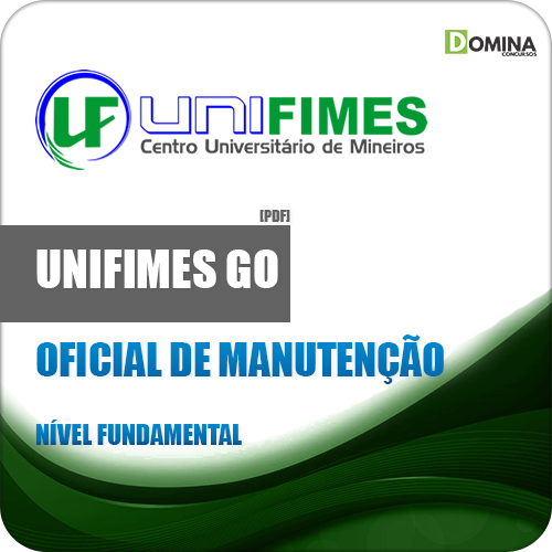 Apostila UNIFIME GO 2018 Oficial de Manutenção