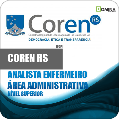 Apostila COREN RS 2018 Analista Enfermeiro Administrativa