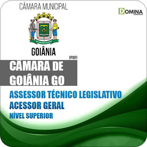 Apostila Goiânia GO 2018 Assessor Técnico Acessor Geral