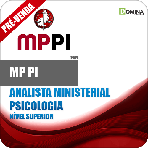 Apostila MP PI 2018 Analista Ministerial Psicologia