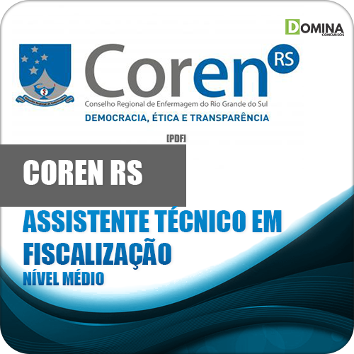 Apostila COREN RS 2018 Assistente Tec em Fiscalização