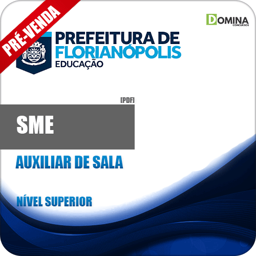 Apostila SME Florianópolis SC 2018 Auxiliar de Sala