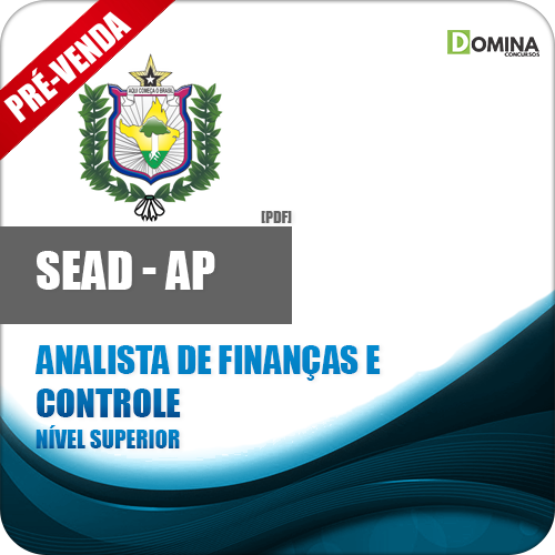 Apostila SEAD AP 2018 Analista Finanças Controle