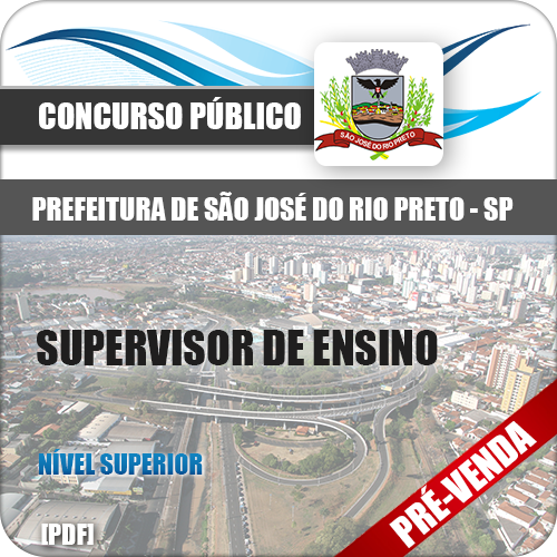 Apostila São José Rio Preto SP 2018 Supervisor de Ensino