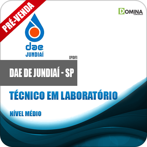 Apostila DAE Jundiaí SP 2018 Técnico em Laboratório