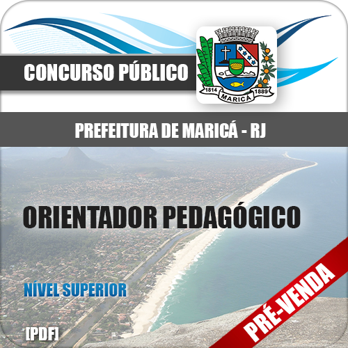 Apostila Maricá RJ 2018 Orientador Pedagógico