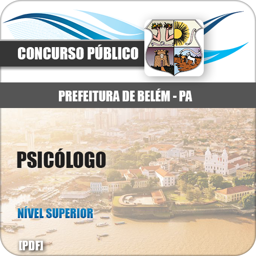 Apostila Belém do Pará SESMA 2018 Psicólogo