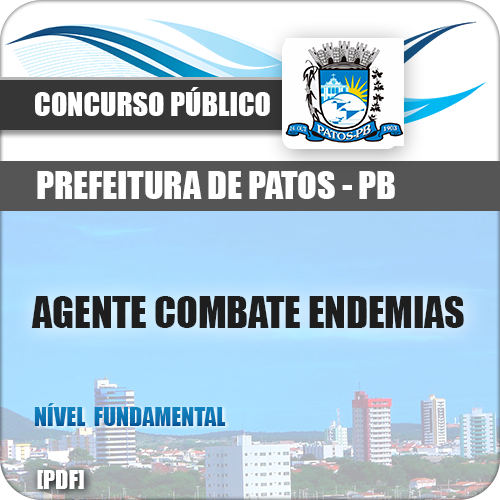 Apostila Pref Patos PB 2018 Agente Combate Endemias