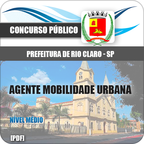 Apostila Pref Rio Claro SP 2018 Agente Mobilidade Urbana