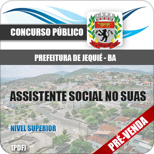 Apostila Jequié BA 2018 Assistente Social no SUAS