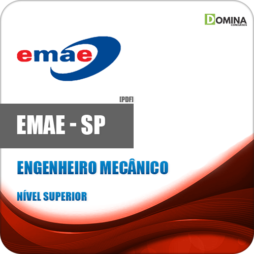 Apostila EMAE SP 2018 Engenheiro Mecânico