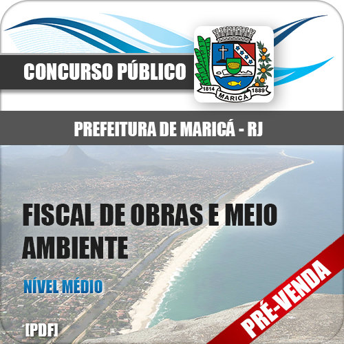 Apostila Pref Maricá RJ 2018 Fiscal Obras e Meio Ambiente