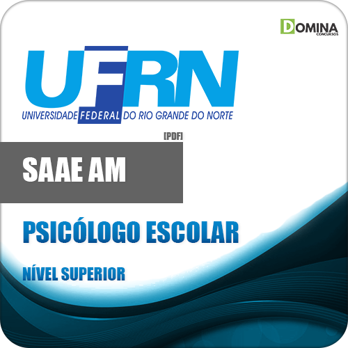 Apostila Concurso UFRN 2018 Psicólogo Escolar