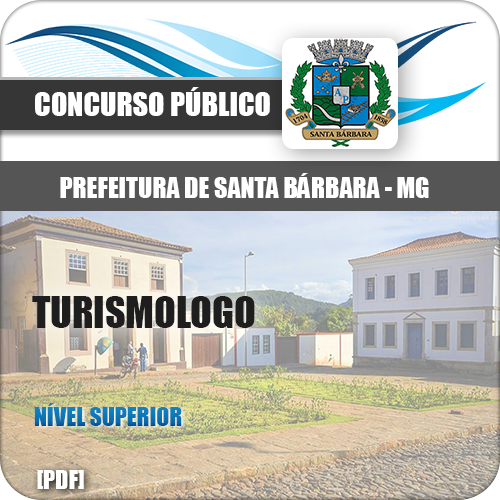 Apostila Santa Bárbara MG 2018 Turismólogo