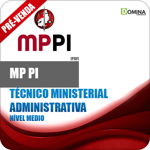 Apostila MP PI 2018 Técnico Ministerial Administrativa