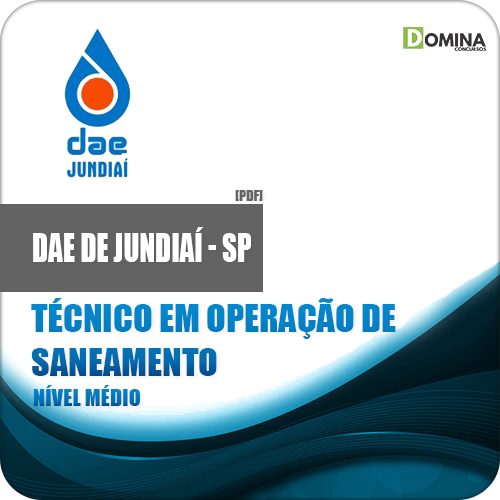 Apostila DAE Jundiaí SP 2018 Tec Operação Saneamento