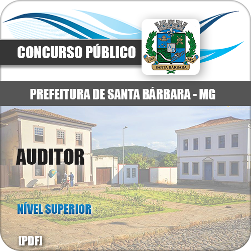 Apostila Santa Bárbara MG 2018 Auditor