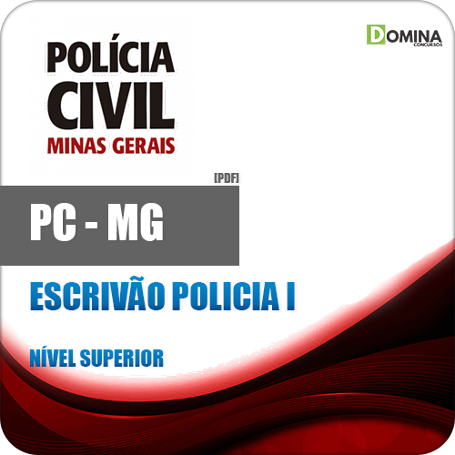 Apostila Polícia Civil PC MG 2018 Escrivão de Polícia I