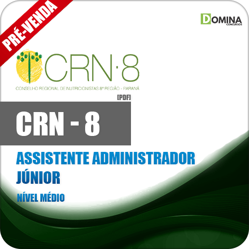 Apostila CRN 8 PR 2018 Assistente Administrativo Júnior