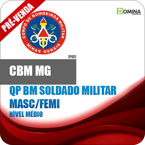 Apostila Concurso CBM MG 2018 QP BM Soldado Militar