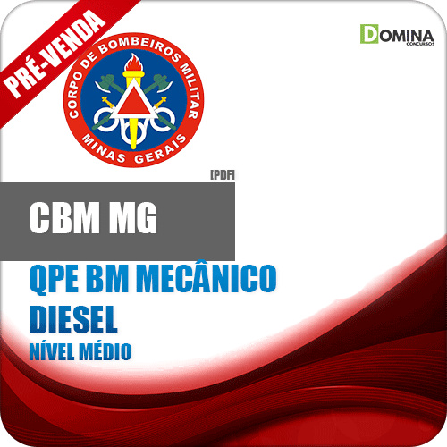 Apostila Concurso CBM MG 2018 QPE BM Mecânico Diesel