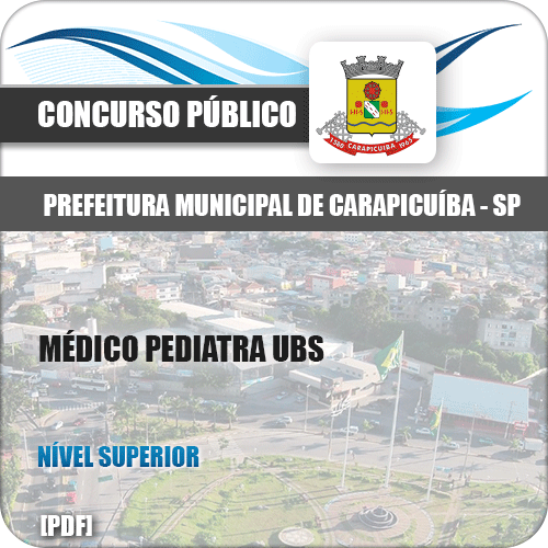 Apostila Pref Carapicuíba SP 2018 Médico Pediatra UBS