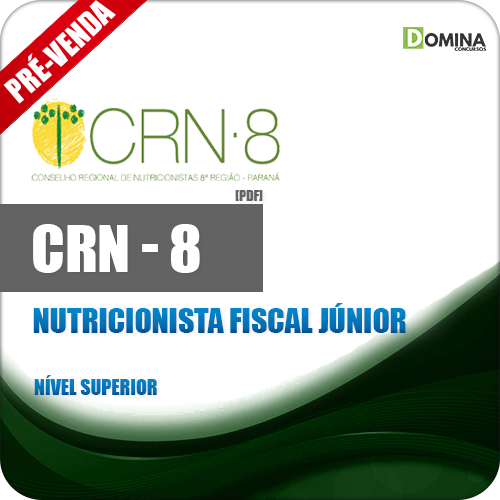 Apostila CRN 8 PR 2018 Nutricionista Fiscal Júnior