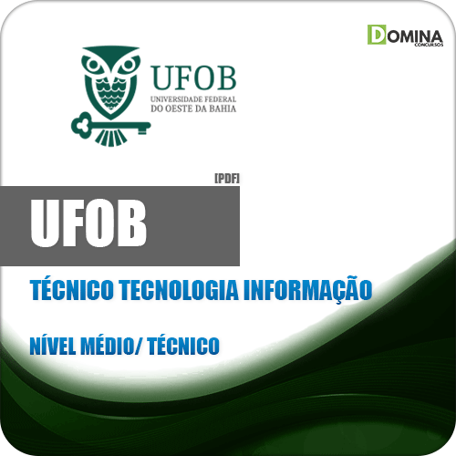 Apostila UFOB 2018 Técnico de Tecnologia da Informação