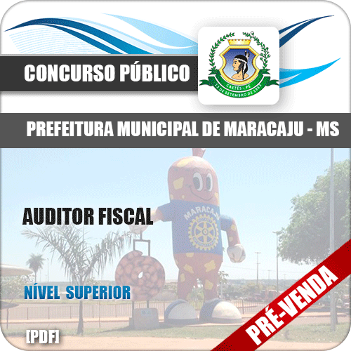 Apostila Pref Maracaju MS 2018 Auditor Fiscal