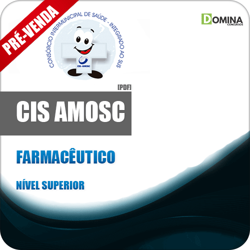 Apostila CIS AMOSC 2018 Farmacêutico