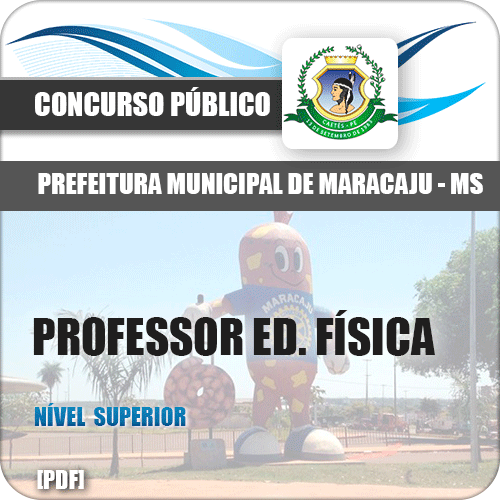 Pref Maracaju MS 2018 Professor Ed. Física