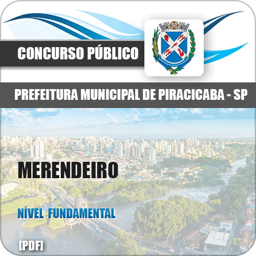 Apostila Pref Piracicaba SP 2018 Merendeiro