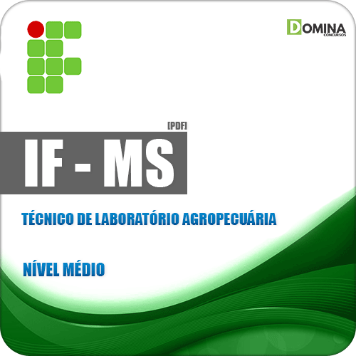 IFMS 2018 Técnico de Laboratório Agropecuária