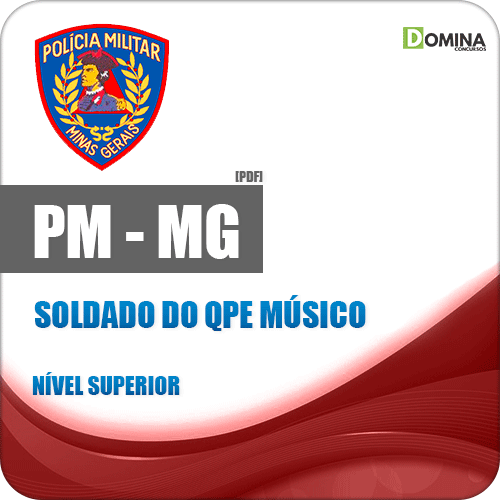 PM MG 2018 Soldado do QPE Músico