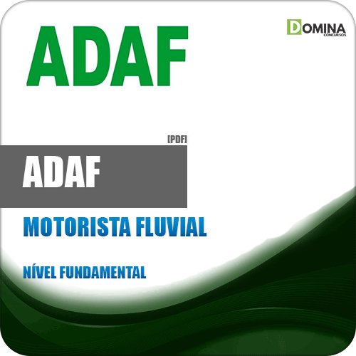 Apostila ADAF AM 2018 Motorista Fluvial