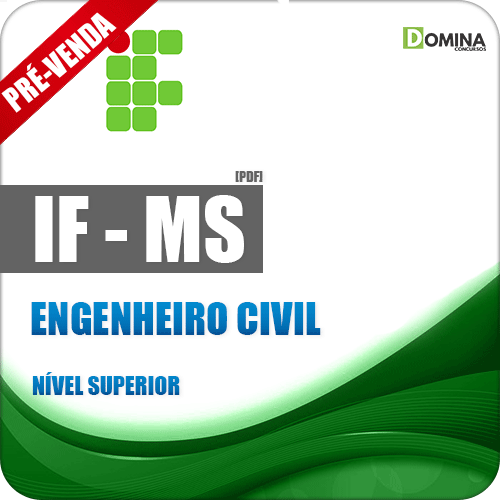Apostila IFMS 2018 Engenheiro Civil