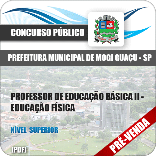 Apostila Pref Mogi Guaçu SP 2018 Prof Ed Básica II Ed Física